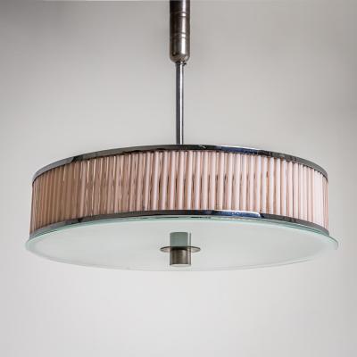 Venini Manufacture Pendant Lamp Attributed to Venini Italy 1930s 40s