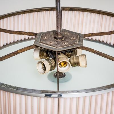 Venini Manufacture Pendant Lamp Attributed to Venini Italy 1930s 40s