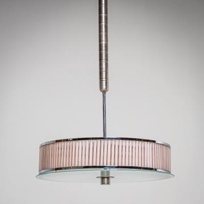 Venini Manufacture Pendant Lamp Attributed to Venini Italy 1930s 40s