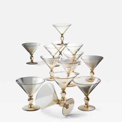 Venini Manufacture Set of glasses