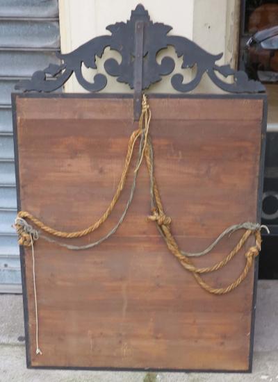 Venitien Mirror with Front Wall Style LXIV Red Color Boh me