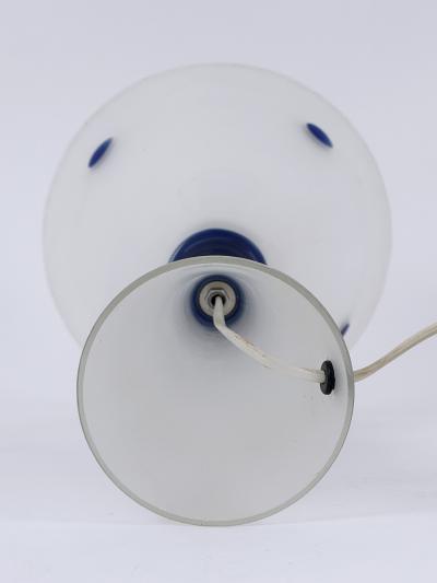 Vera Walther Rare and Lovely Vintage Art Glass Table Lamp by Vera Walther Germany 1980s
