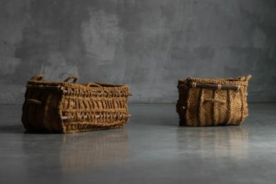 Vernacular Folk Art Woven Basket France 19th Century