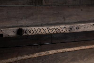 Vernacular Folk Art tag re France 19th Century