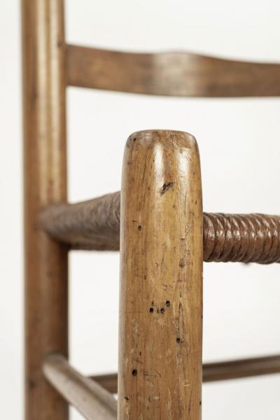 Vernacular Ladder Back Fireside Chair