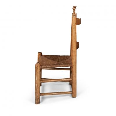 Vernacular Ladder Back Fireside Chair
