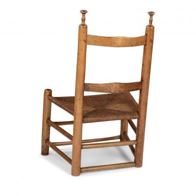 Vernacular Ladder Back Fireside Chair