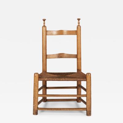 Vernacular Ladder Back Fireside Chair