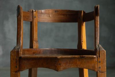 Vernacular Pine Armchair France 19th Century