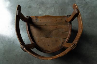 Vernacular Pine Armchair France 19th Century
