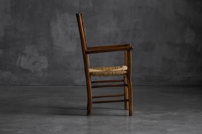 Vernacular Rural Armchair France Early 20th Century