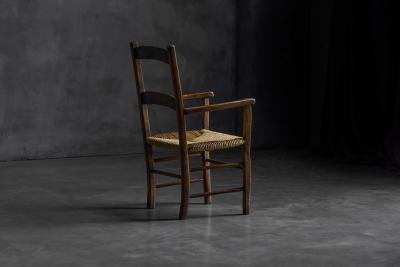 Vernacular Rural Armchair France Early 20th Century