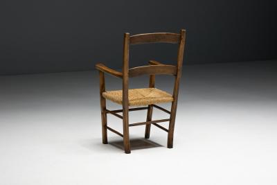 Vernacular Rural Armchair France Early 20th Century