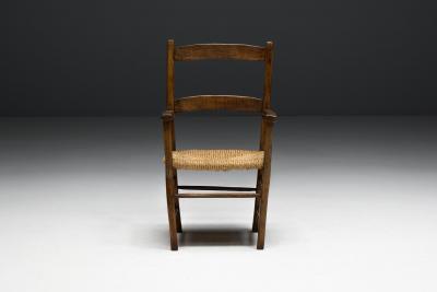 Vernacular Rural Armchair France Early 20th Century