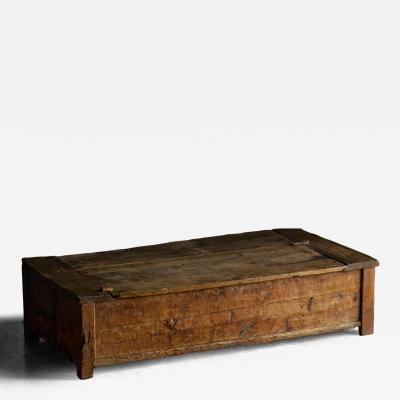 Vernacular Rustic Chest Coffee Table France 20th Century