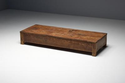 Vernacular Rustic Low Coffee Table France 20th Century