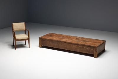 Vernacular Rustic Low Coffee Table France 20th Century