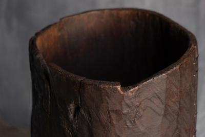Vernacular Tree Trunk Vessel 19th Century