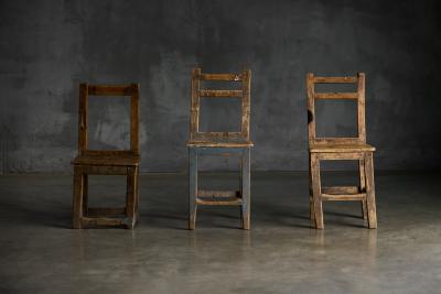 Vernacular Wooden Chair France 19th Century