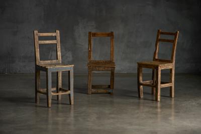 Vernacular Wooden Chair France 19th Century