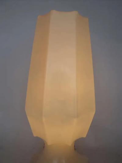 Verner Panton 1970s Space Age Molded Plastic Floor Lamp