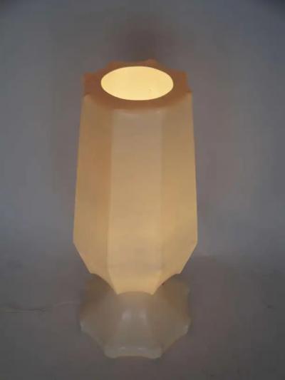 Verner Panton 1970s Space Age Molded Plastic Floor Lamp