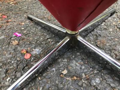 Verner Panton Early Set of 3 Verner Panton Cone Swivel Dining Chair Mid Century Modern