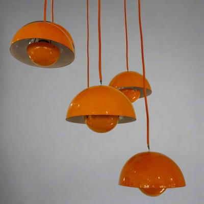 Verner Panton Flowerpot chandelier