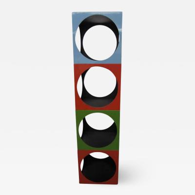Verner Panton Fun Panton Inspired Stacking Cube Etagere Mid century Modern
