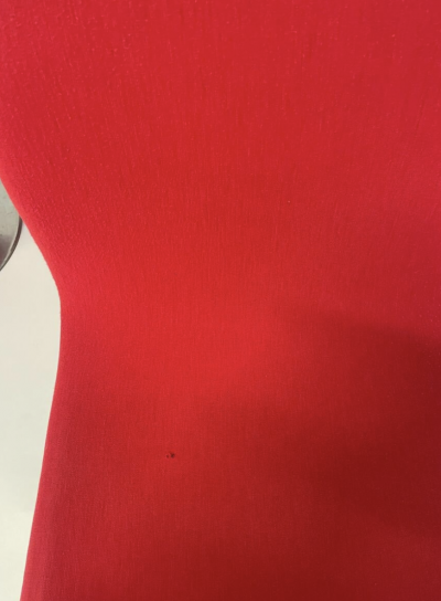 Verner Panton Mid Century Modern Set of 6 Red System 123 Chairs by Verner Panton 1973