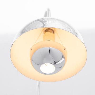 Verner Panton Sconces in Chrome from the Flower Pot Series Wall Mount 1960s