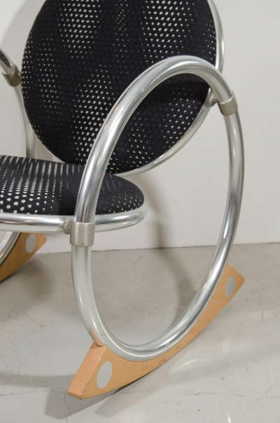 Verner Panton Verner Panton Dondolo for Ycami Rocking Chair
