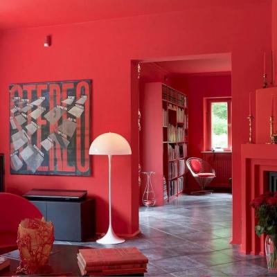 Verner Panton Verner Panton Panthella Floor Lamp for Louis Poulsen