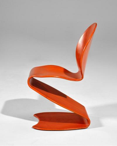 Verner Panton Verner Panton Set of Eight S Stuhls Model 276 Chairs