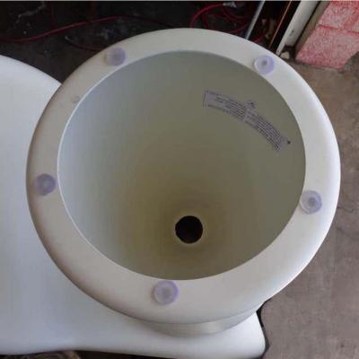 Verner Panton White Panton Chair by Verner Panton for Vitra with Side Stool