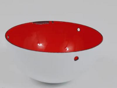 Verner Panton White Verner Panton Flowerpot Pendant Lamp Louis Poulsen Denmark 1969
