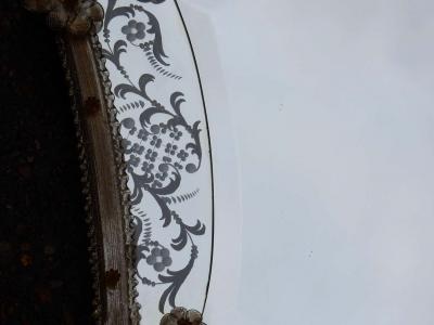 Veronese 1950 1970 Romantic Mirror Murano Mr et Mme