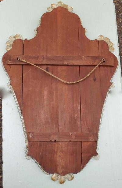 Veronese 1950 1970 Romantic Mirror Murano Mr et Mme