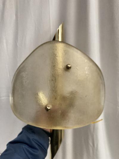 Veronese 1960s pair Murano glass sconces by Veron se