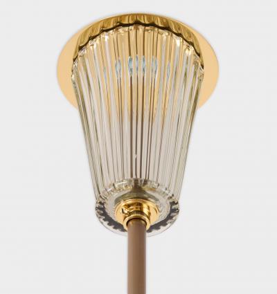 Veronese Ten Branch Mid Century French Chandelier by Leleu for Veronese