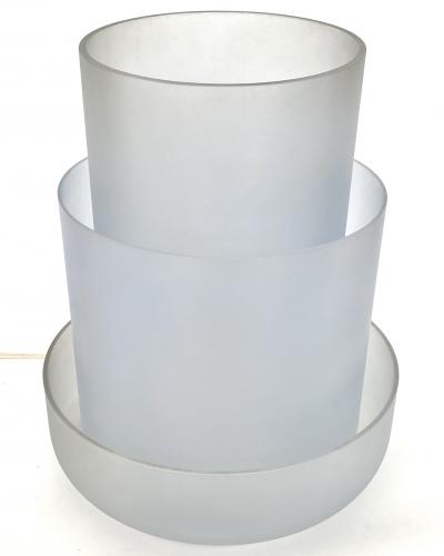 Verre Lumiere Alain Carr Model 10367 Table Lamp Verre Lumi re c 1970 