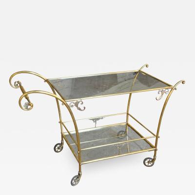 Very Chic Early 20th Century Cocktail Cart