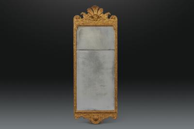 Very Fine George I Period Gesso Mirror Attributed to John Belchier c 1720