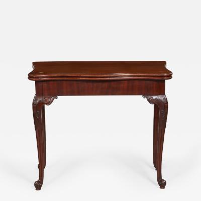 Very Fine George III Card Table