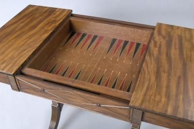 Very Fine Regency Period Sofa Games Table Circa 1820