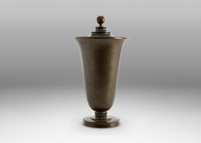 Very Fine Swedish Grace Lidded Urn