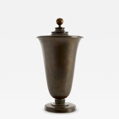 Very Fine Swedish Grace Lidded Urn