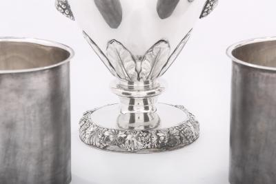 Very Fine Victorian Silver Plate Wine Cooler