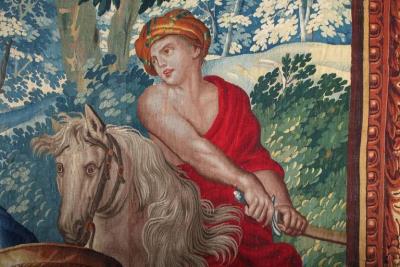 Very Fine and Important Tapestry Bruxelles Second Half of the 17th Century