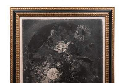 Very Fine and Rare Pair of Engravings by Pichler after van Huysum circa 1806